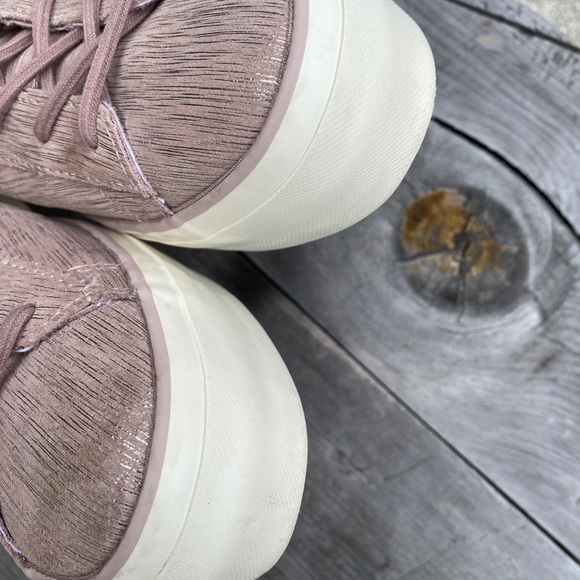 Converse one star pink metallic leather platforms - Picture 10 of 16